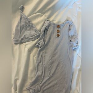 Caden Lane Baby Knot Gown